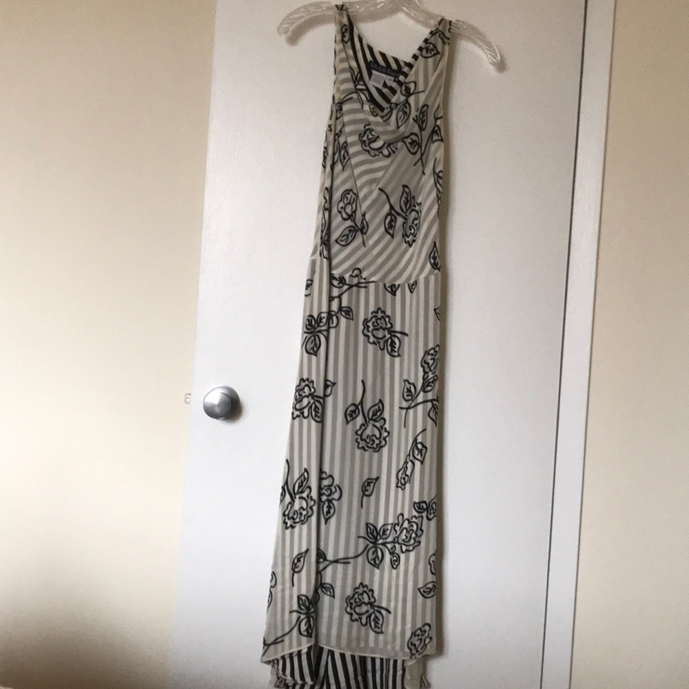 100% silk hi low hem dress US size 8
